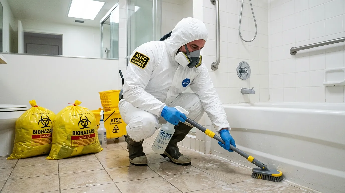 Decontamination equipment deployed for Blood Cleanup in Kalispell